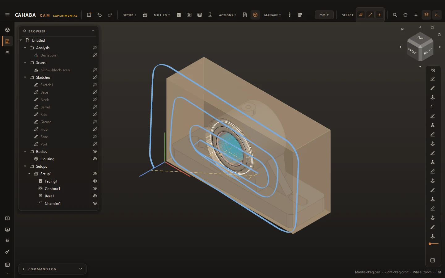 Cahaba Studio: From model to toolpath